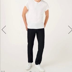 Black 7 For All Man Kind Slimmy jeans premium denim sz 29
